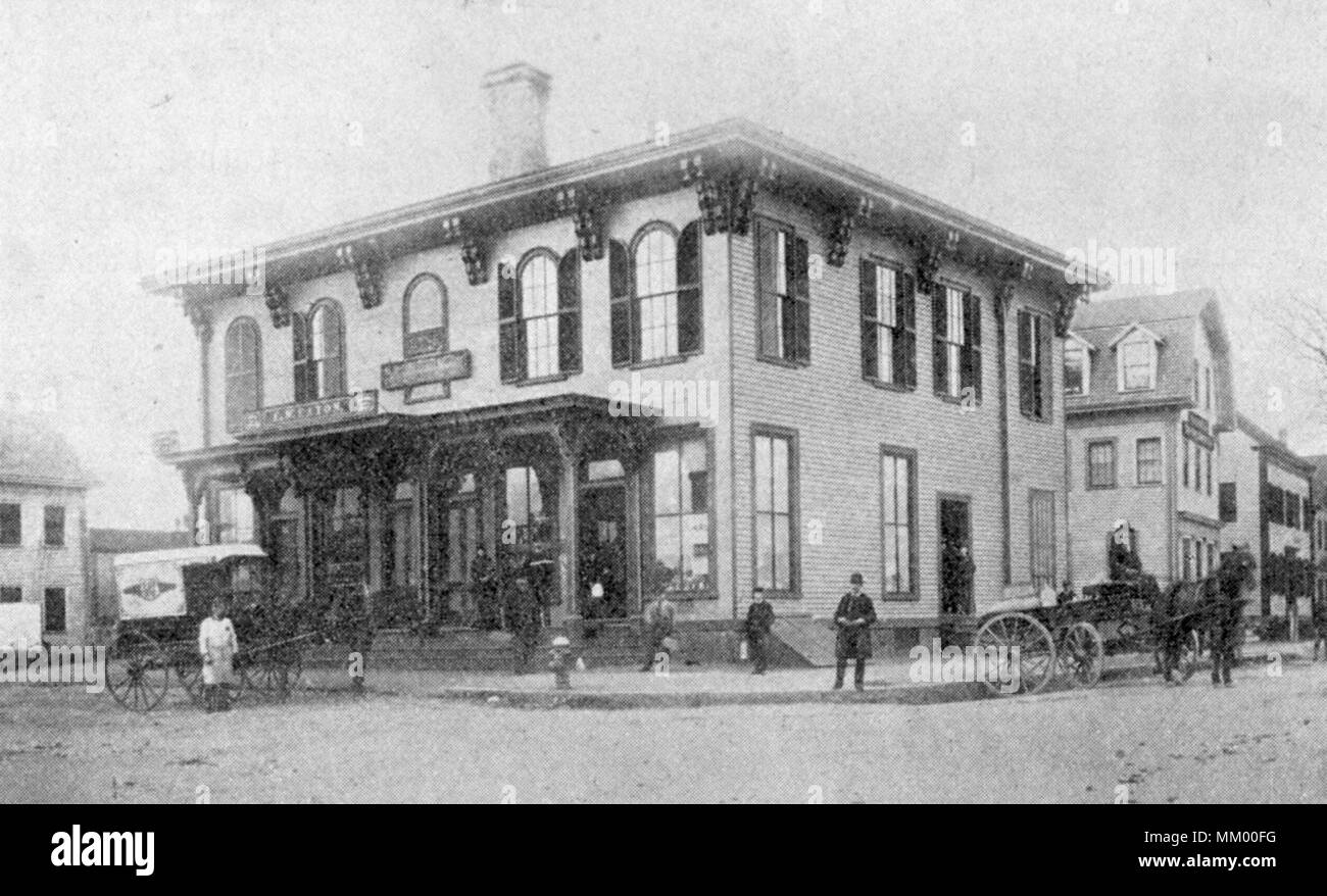Lettura di South Bank Building. Wakefield. 1860 Foto Stock