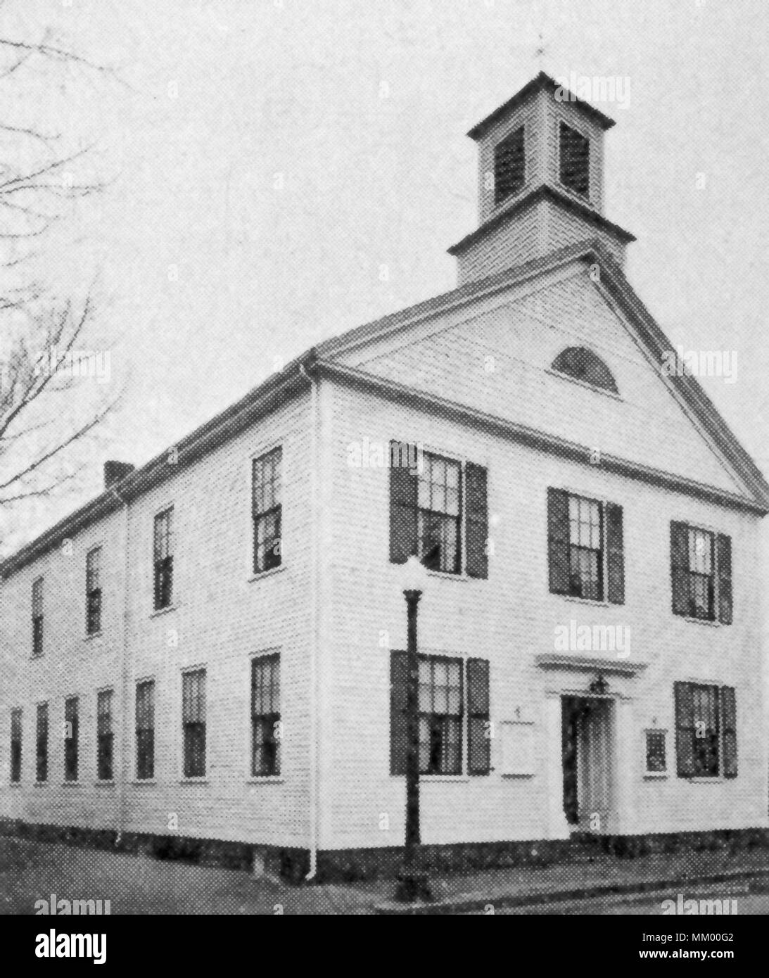 La prima chiesa metodista. Wakefield. 1940 Foto Stock