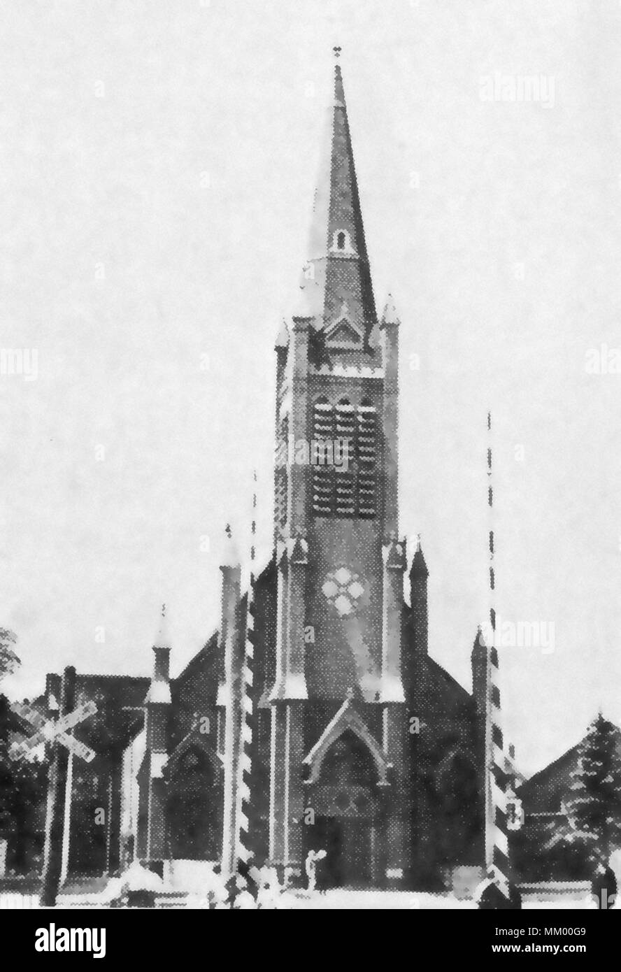 San Giuseppe chiesa cattolica. Wakefield. 1880 Foto Stock