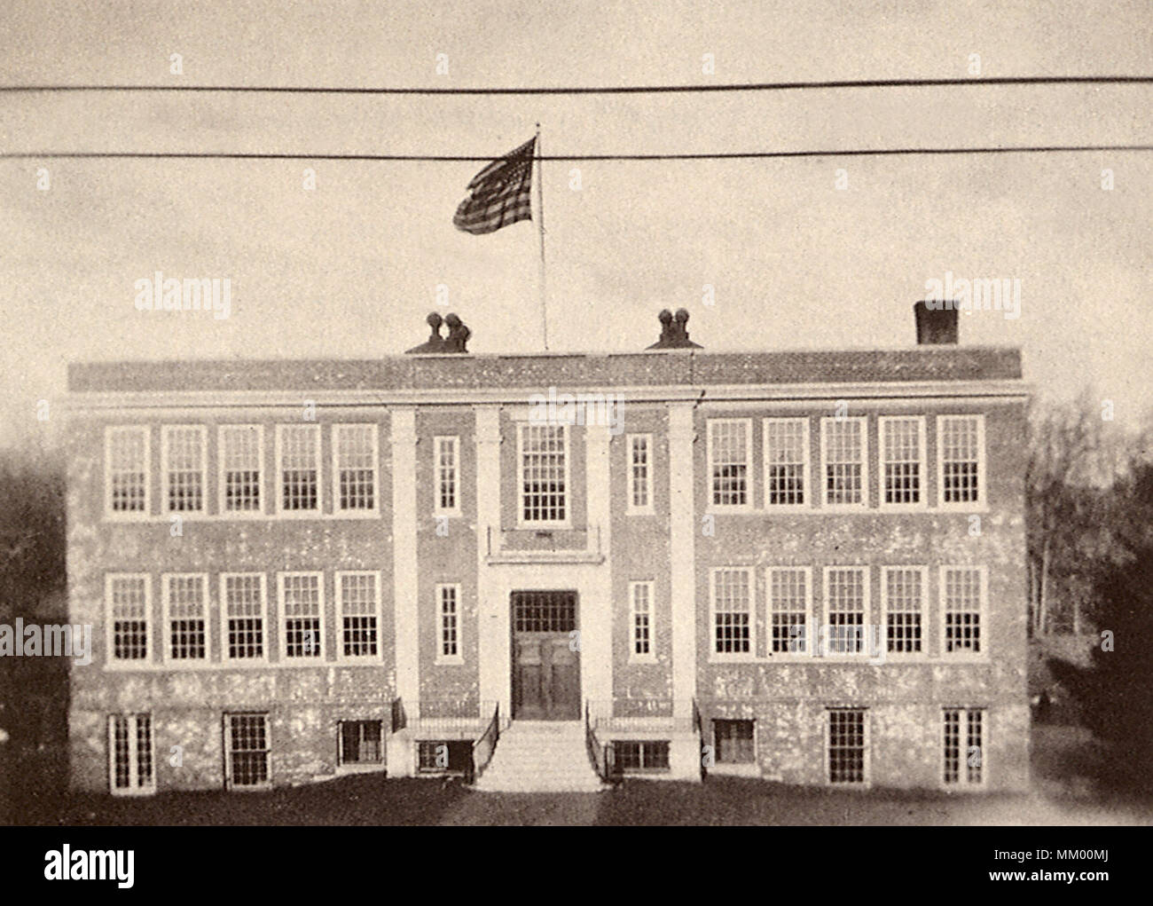 Il Charles R. Wilber scuola. Sharon. 1919 Foto Stock