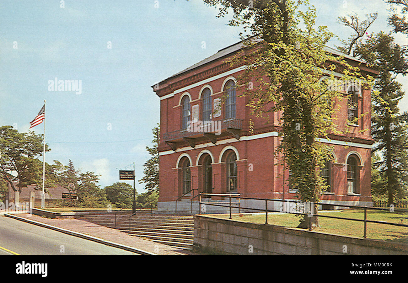 Donald G. Trayser museo. Barnstable. 1940 Foto Stock