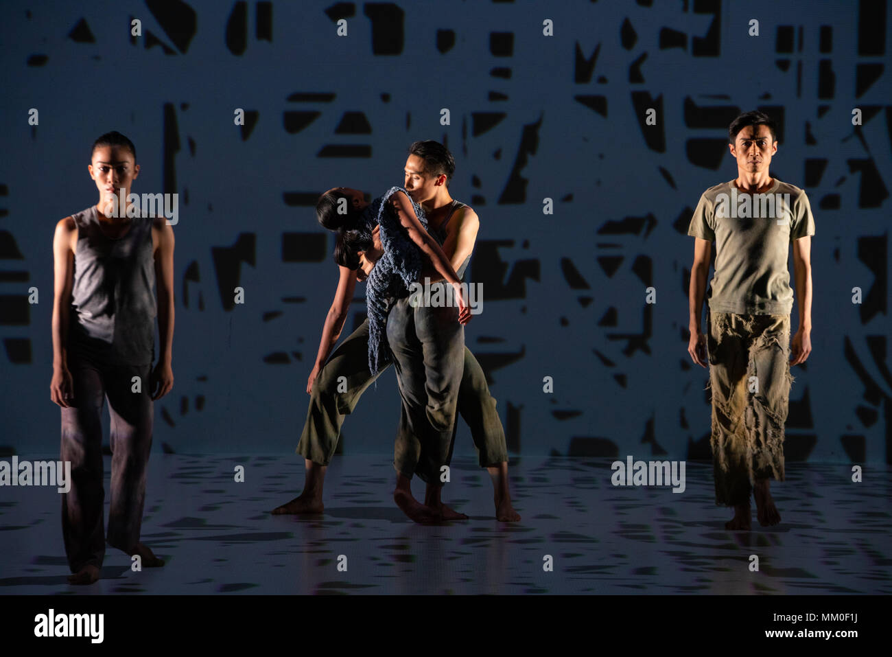 London, Regno Unito - 9 Maggio 2018 - Cloud Dance Theatre di Taiwan presente Formosa a Sadler's Wells foto© Danilo Moroni Credito: Danilo Moroni/Alamy Live News Foto Stock