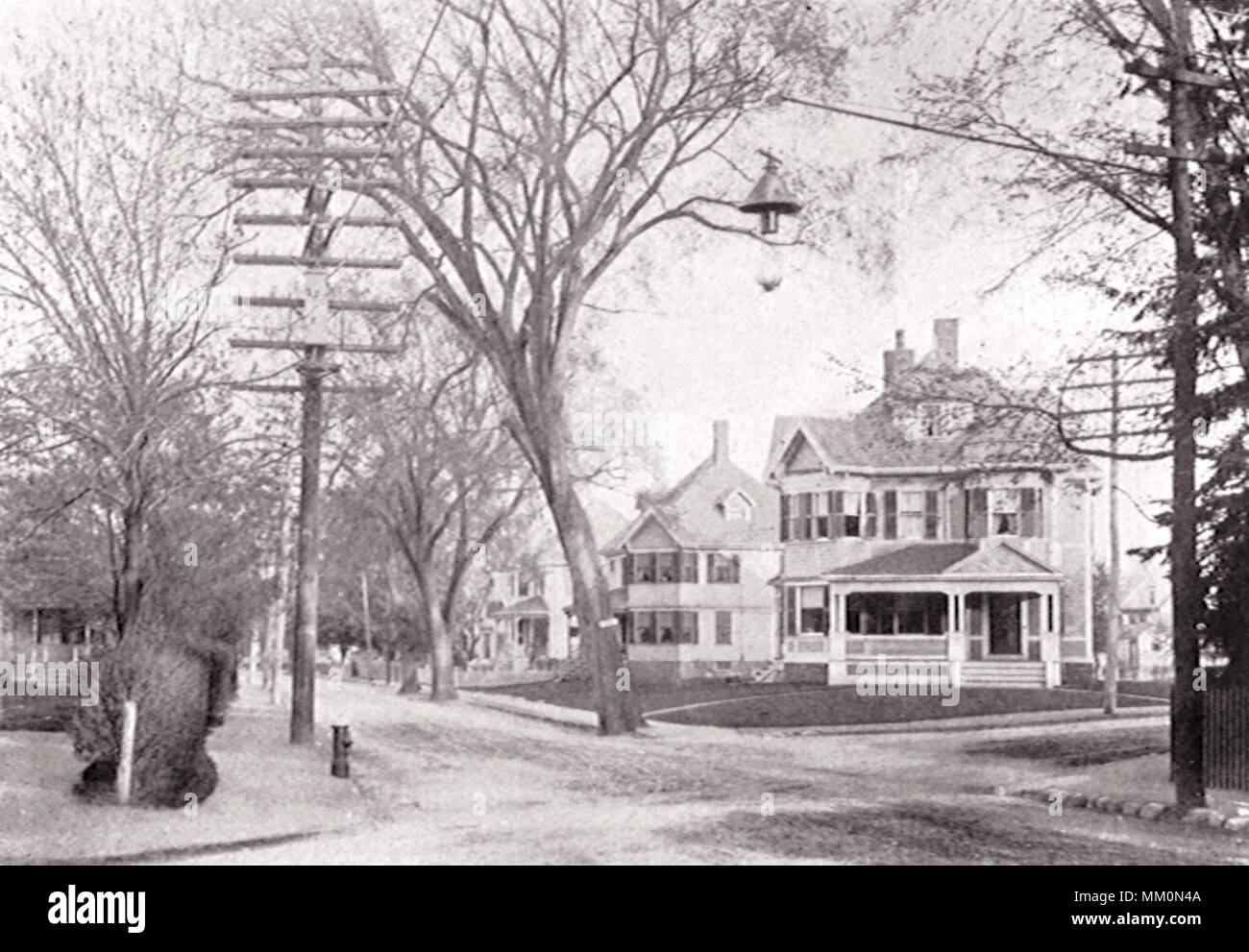 Residenza di Charles H. Buffington. Tauton. 1899 Foto Stock