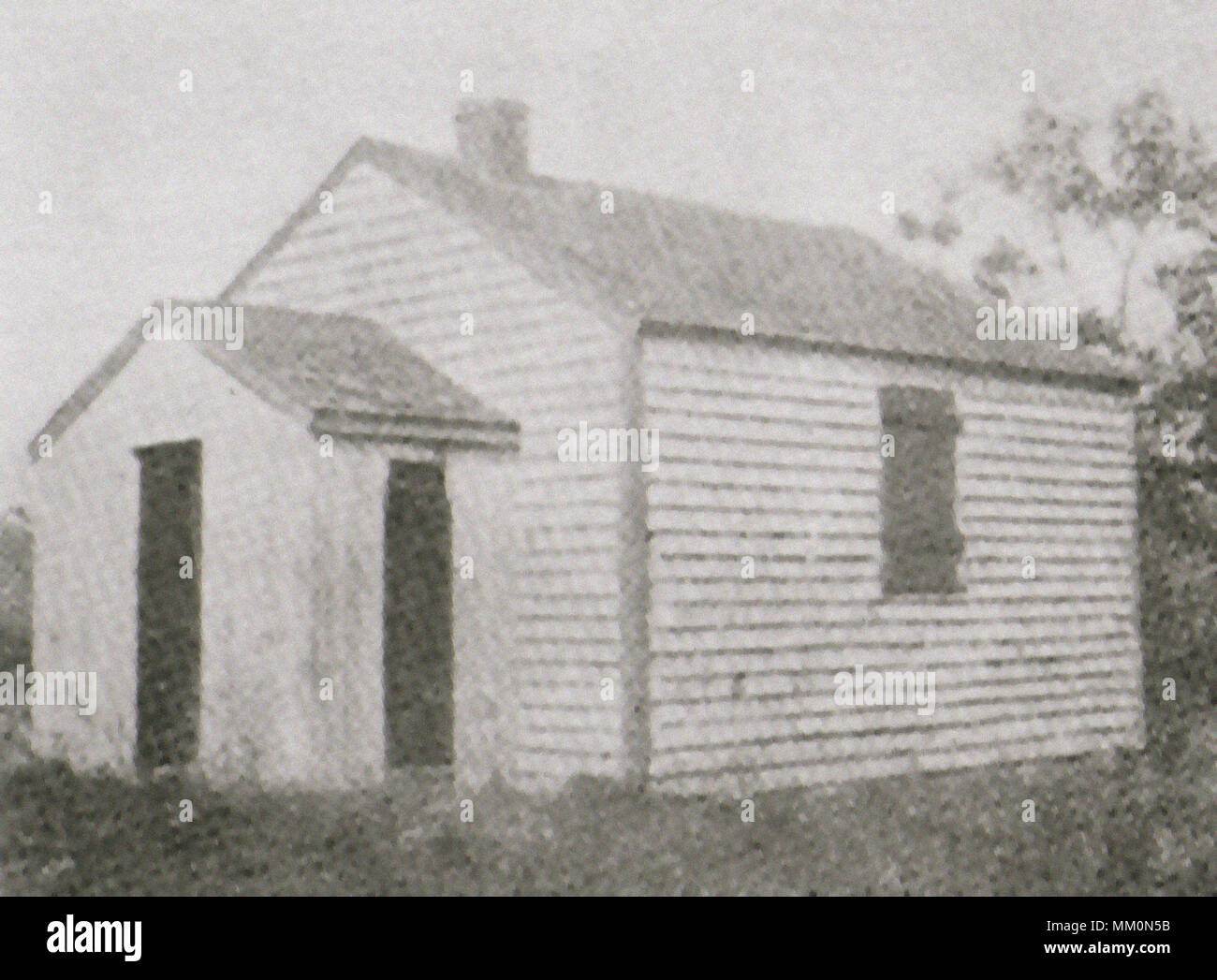 La prima scuola casa. Oak Bluffs. 1923 Foto Stock