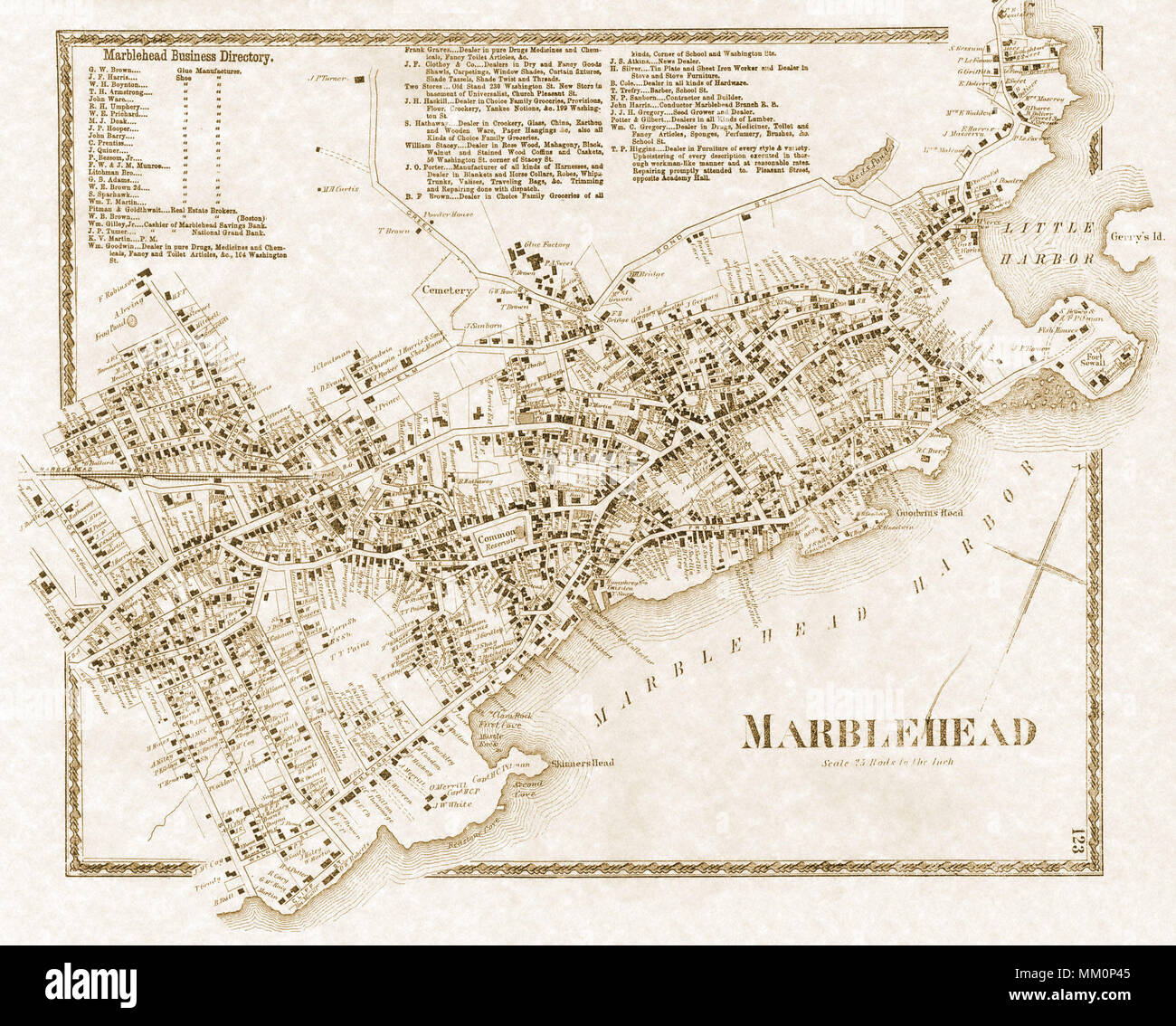 Mappa di marblehead immagini e fotografie stock ad alta risoluzione Alamy