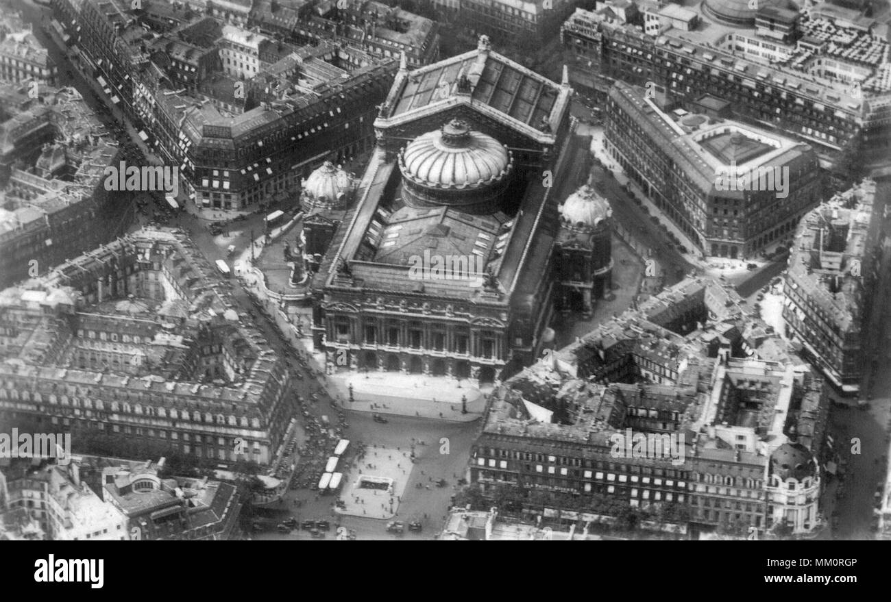 Opera House. Parigi. 1910 Foto Stock