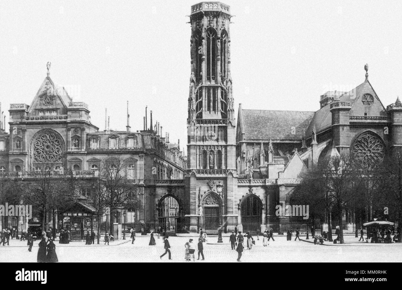 Chiesa di Saint Germain. Parigi. 1915 Foto Stock