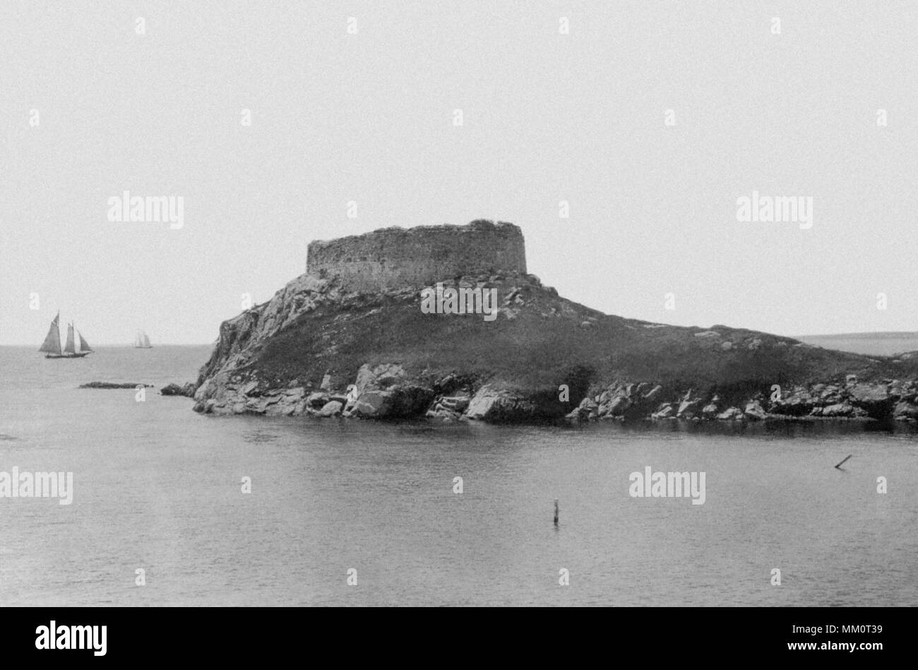 Old Fort gnocco. Newport. 1910 Foto Stock