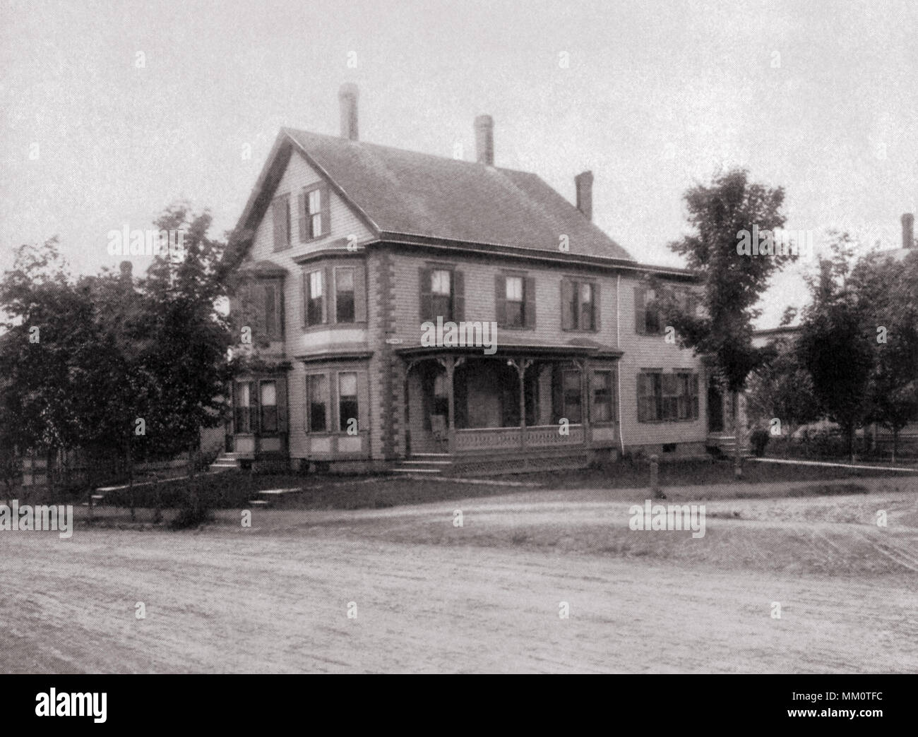 Residenza di Carlo G. Foster. Dover. 1898 Foto Stock