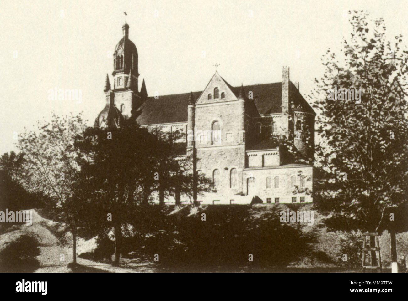 San Francesco Saverio la Chiesa. Nashua. 1900 Foto Stock