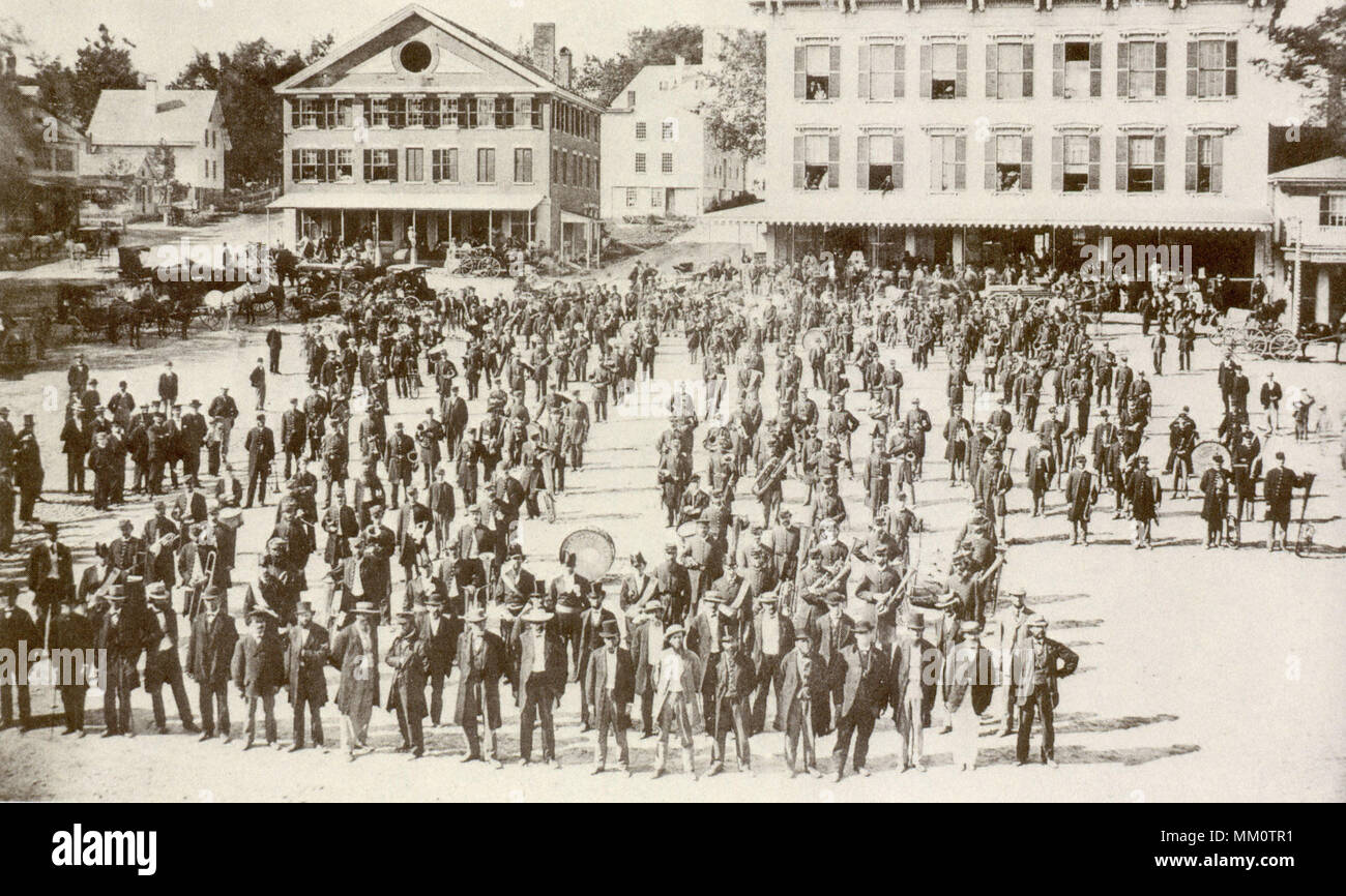 Convenzione delle citta' Band. Nashua. 1868 Foto Stock