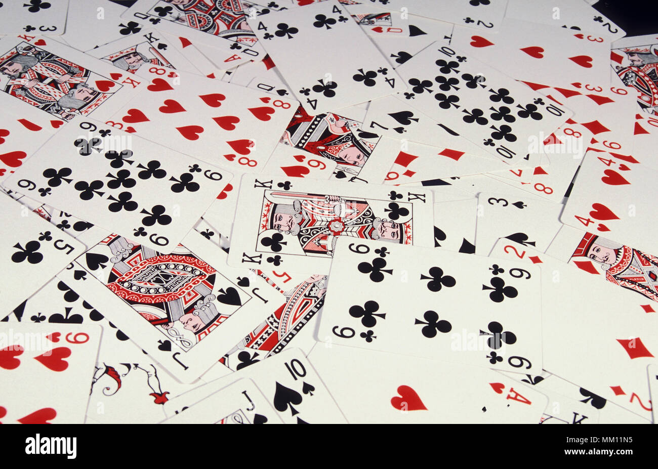 Carte da gioco Foto Stock