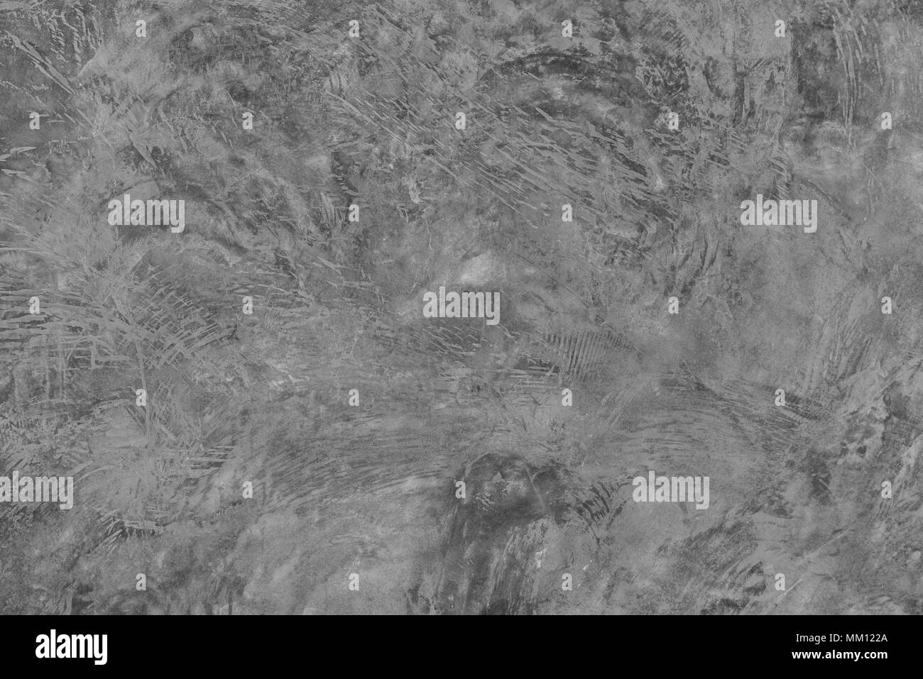 Parete in cemento con motivo unico texture di sfondo copia con spazio per il testo. Grigio sfondo rétro. Foto Stock