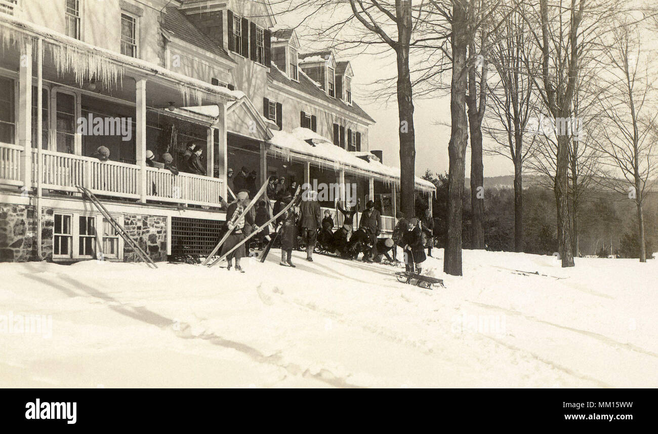 Northfield. Massachusetts. 1920 Foto Stock