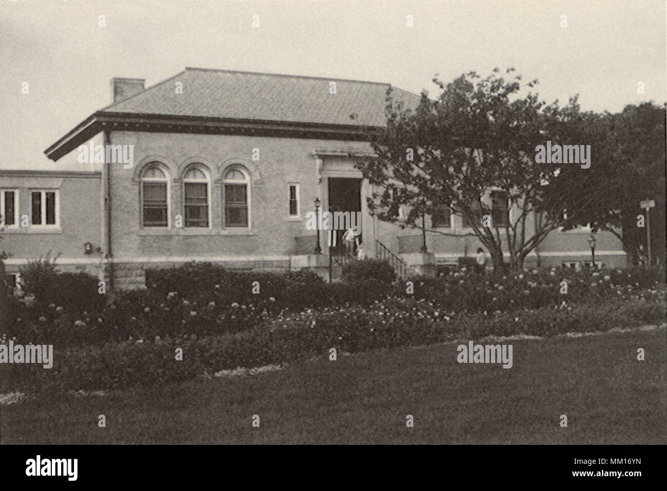 Falmouth Library. Falmouth. 1976 Foto Stock