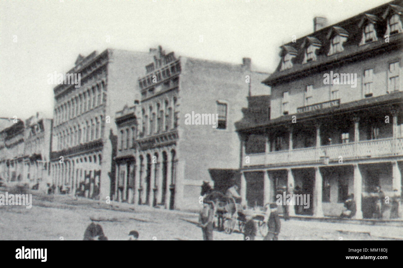 Casa Corte. Saint Albans. 1910 Foto Stock