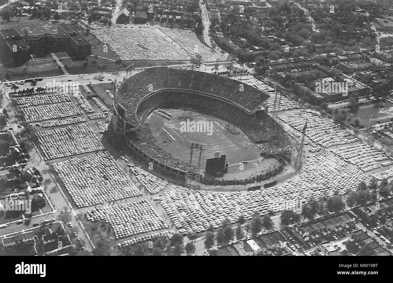 Memorial Stadium. Baltimora. 1955 Foto Stock