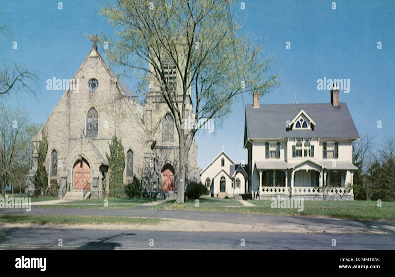 Grazia Chiesa Episcopale. Old Saybrook. 1967 Foto Stock