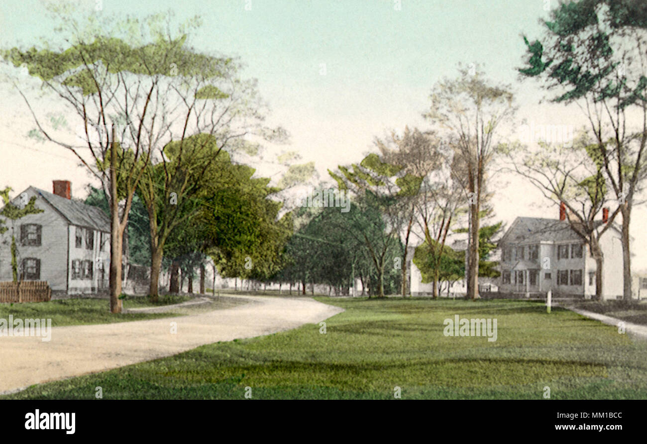 South Main Street. Saybrook Manor. 1910 Foto Stock