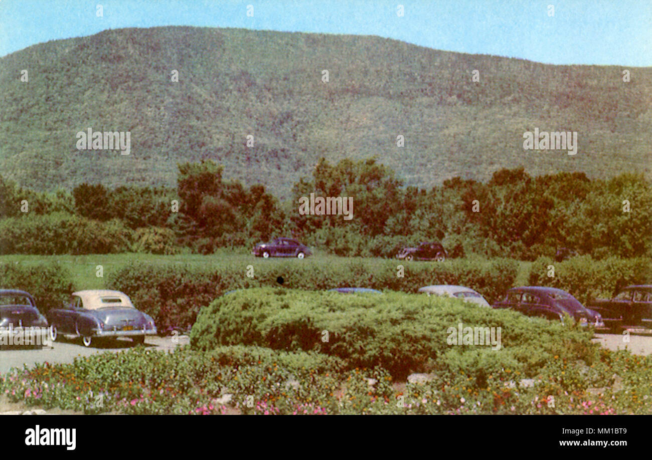 Mount Equinox nel sud del Vermont. Manchester. 1955 Foto Stock