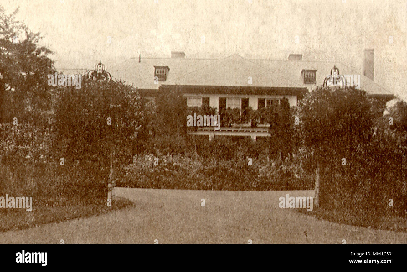 La sig.ra F. A. Ballan Residence. West Barrington. 1935 Foto Stock La sig.ra F. A. Ballan Residence. West Barrington. 1935 Foto Stock