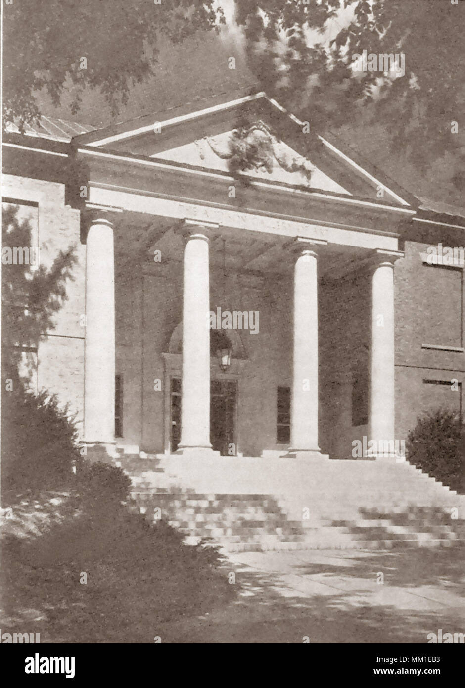 Phillips Academy. Andover. 1935 Foto Stock