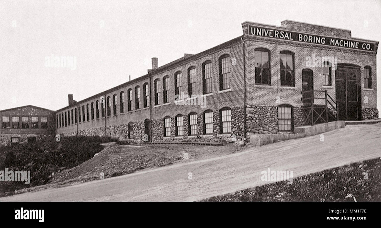 Foratura universale Machine Co. Hudson. 1910 Foto Stock