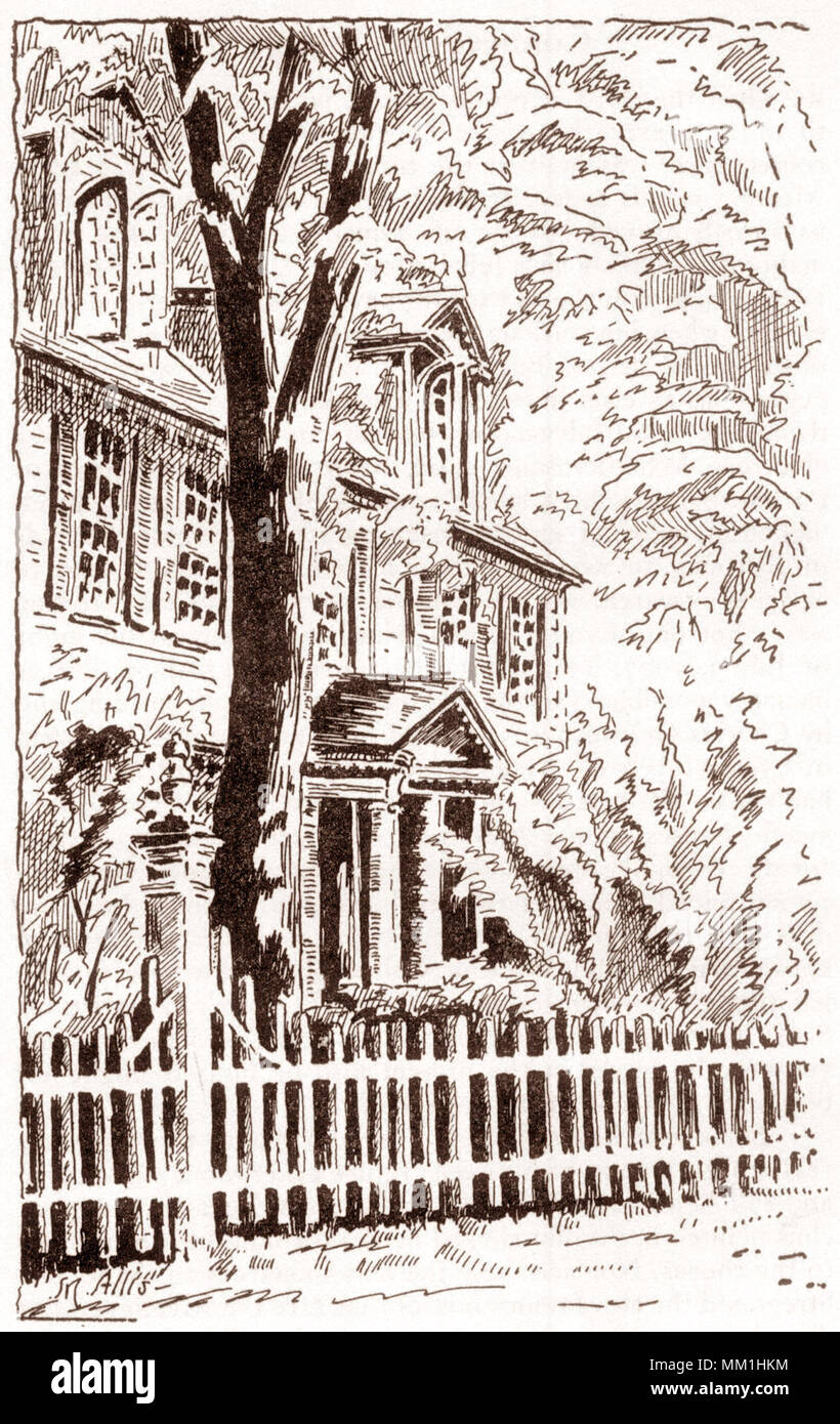 Richard Noyes House. Lyme. 1930 Foto Stock