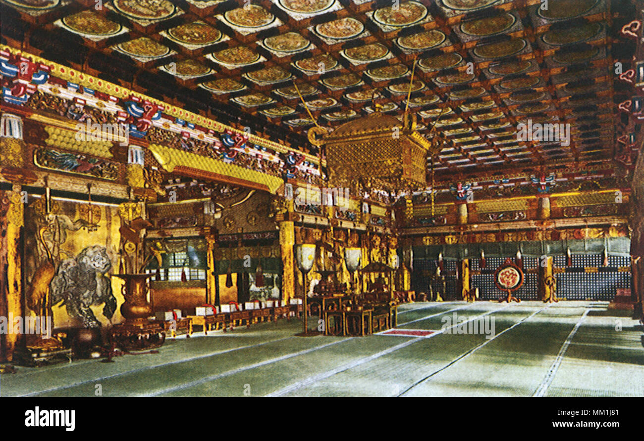 Iemitsu Santuario. Nikko. 1930 Foto Stock