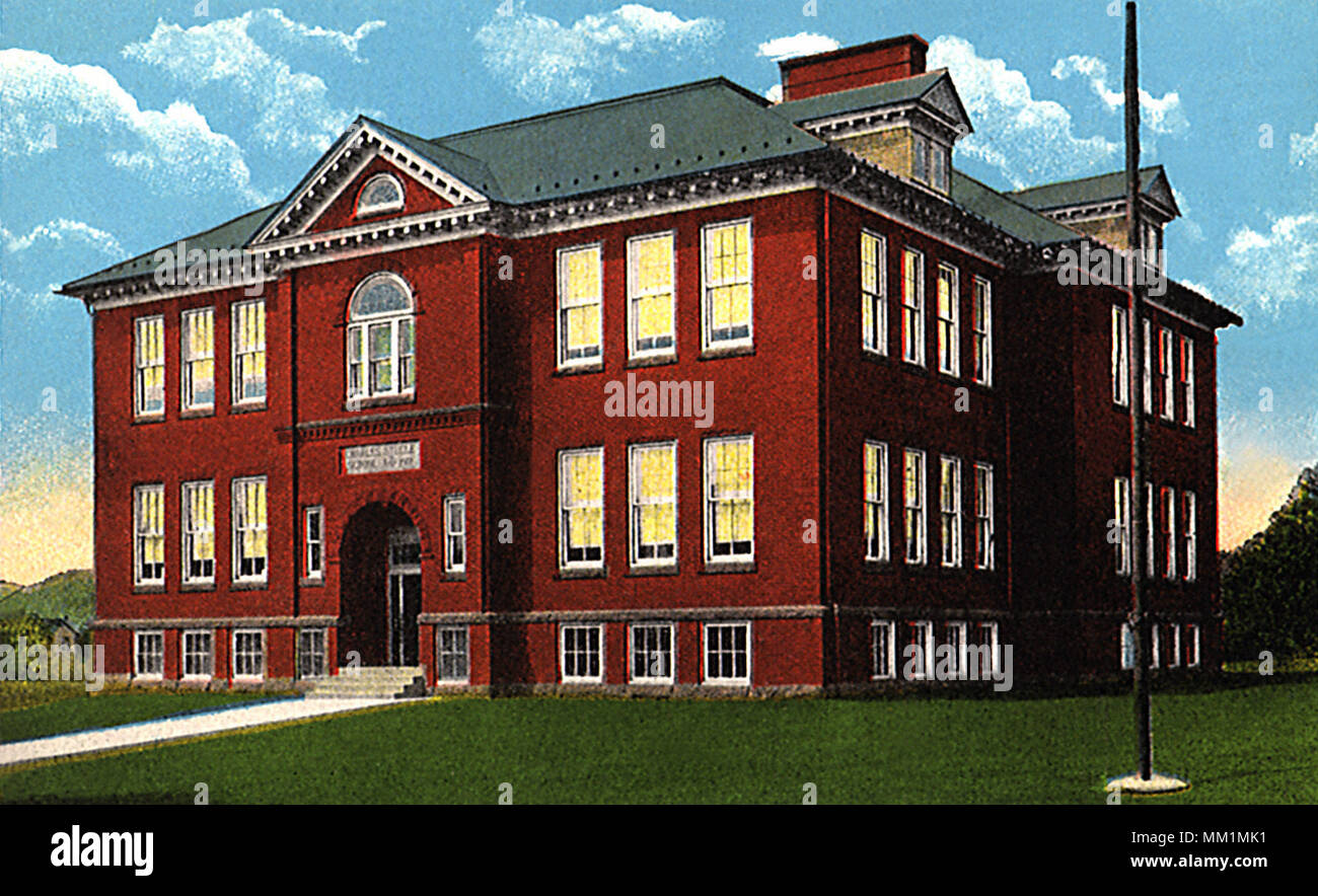 Charles Steele scuola. Northumberland. 1925 Foto Stock