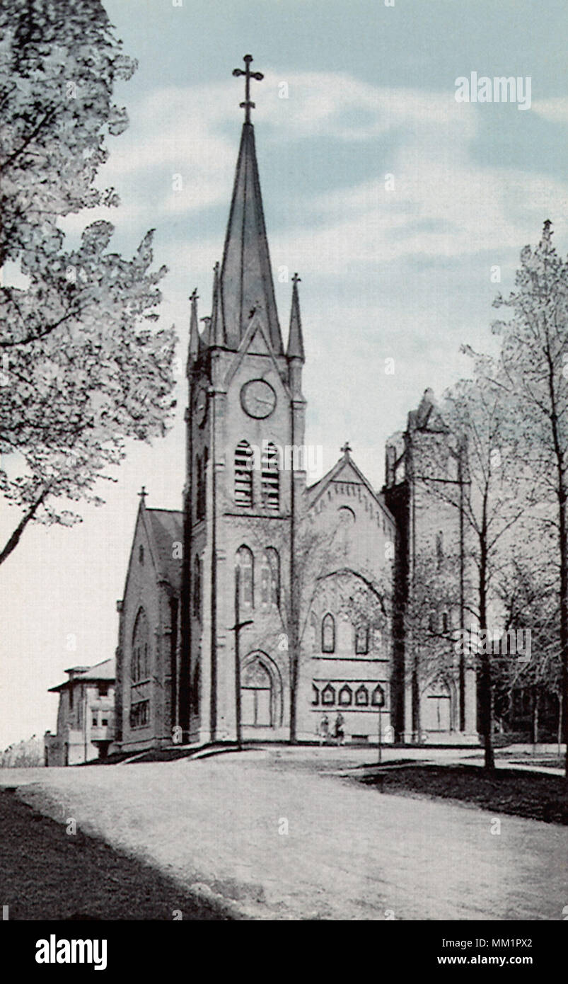 Chiesa Evangelica Luterana. Fort Atkinson. 1930 Foto Stock