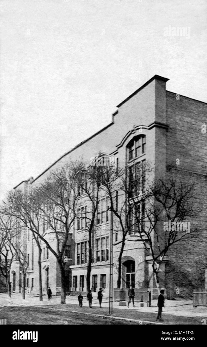 Francis Scott Key scuola. Chicago. 1916 Foto Stock