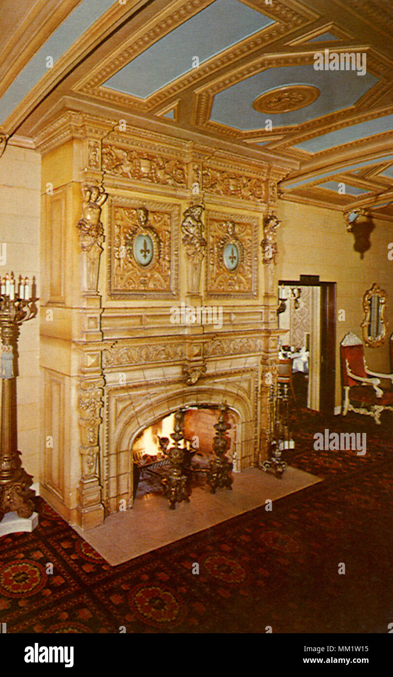 Il ristorante Plantation. Moline. 1971 Foto Stock