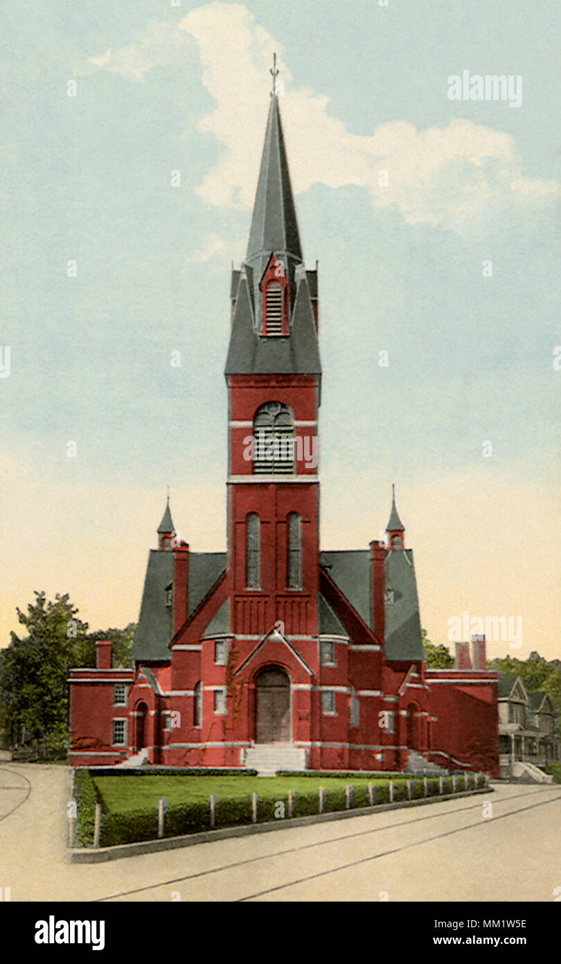 Mount Vernon M. E. Chiesa. Danville. 1913 Foto Stock