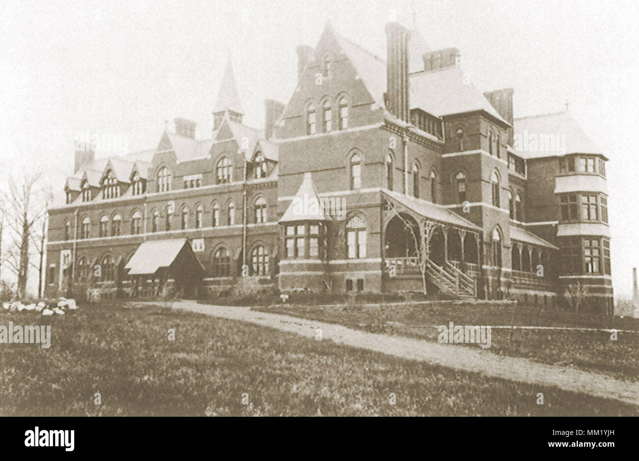 Hartford Orphan asilo. Hartford. 1898 Foto Stock