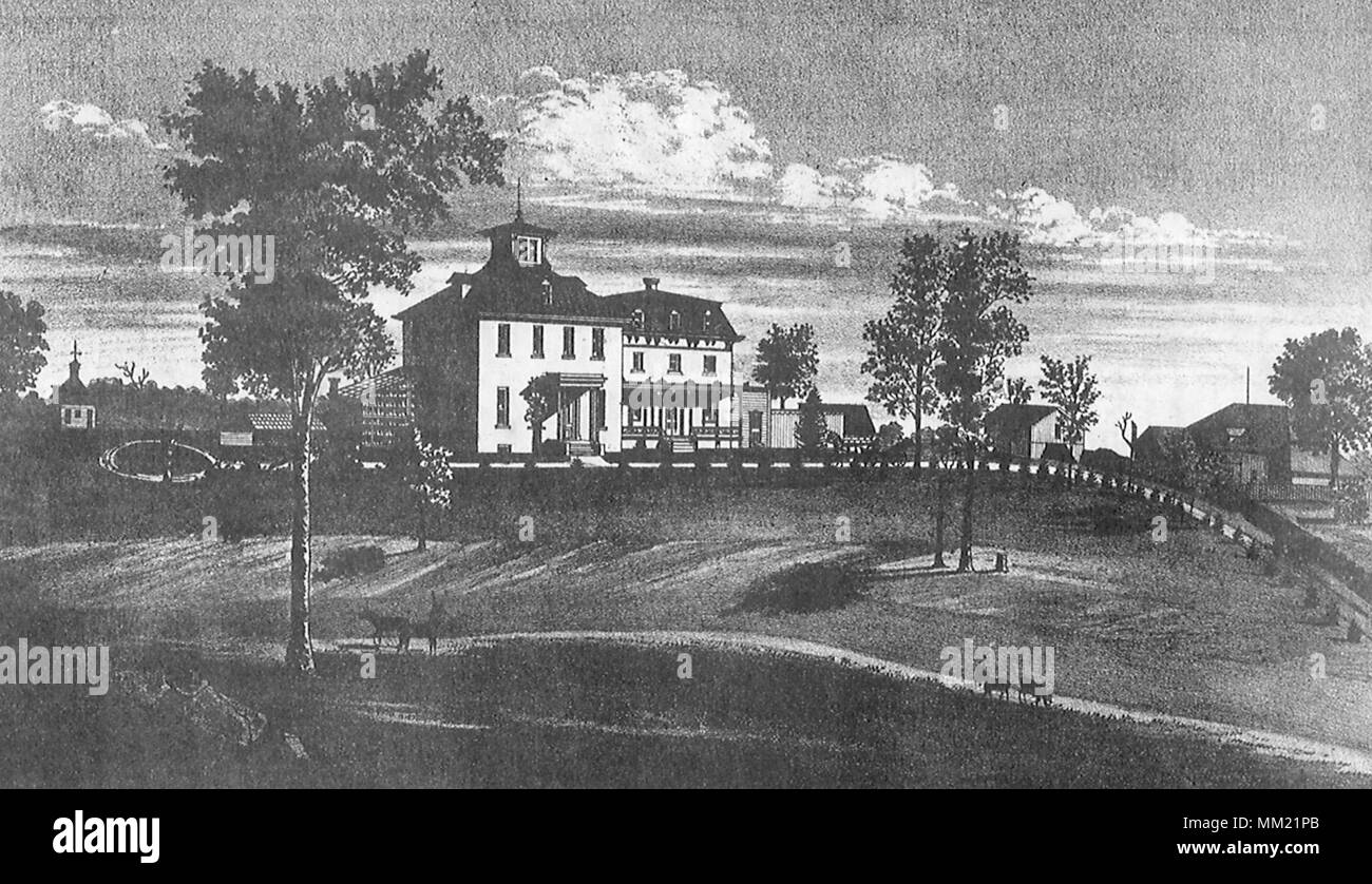 Rockland, McKaig Residence. Hagerstown. 1877 Foto Stock