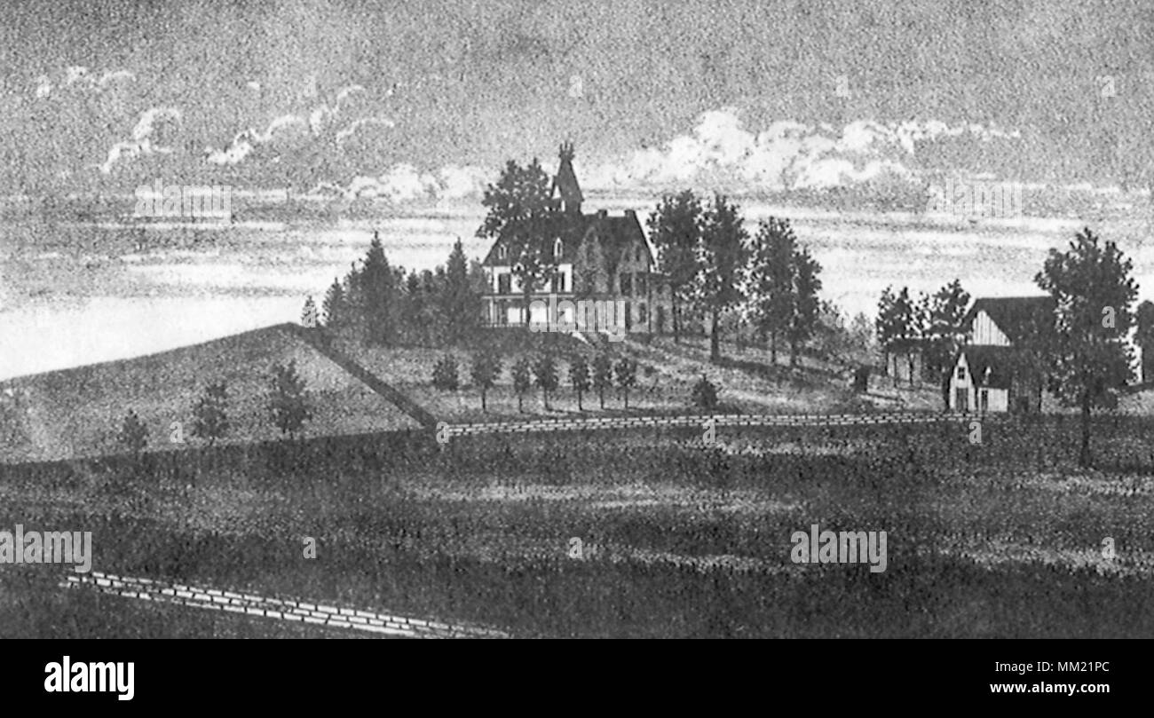 Azienda di proprietà di William H. Hamilton. Hagerstown. 1877 Foto Stock
