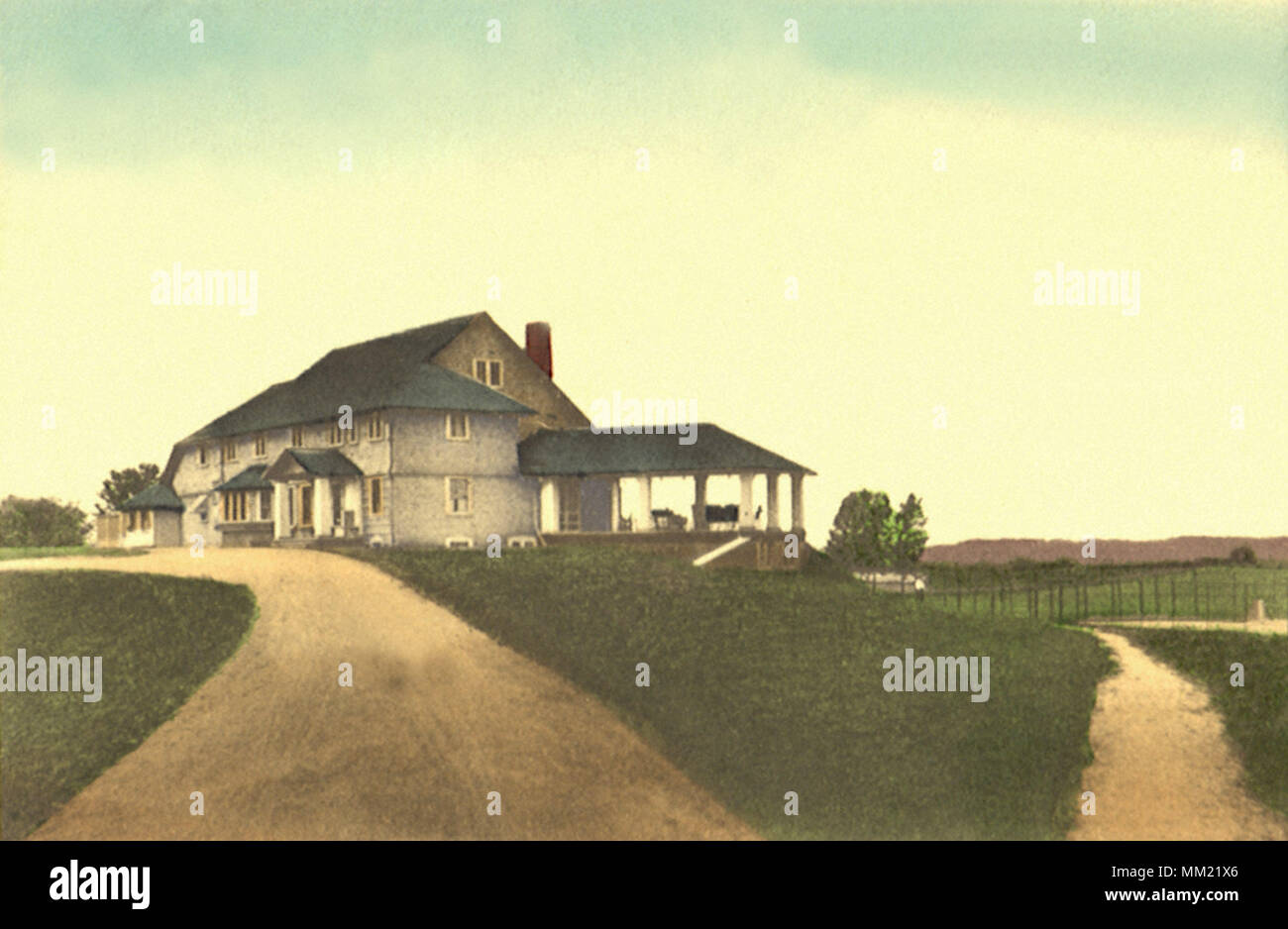 Country Club. Akron. 1910 Foto Stock