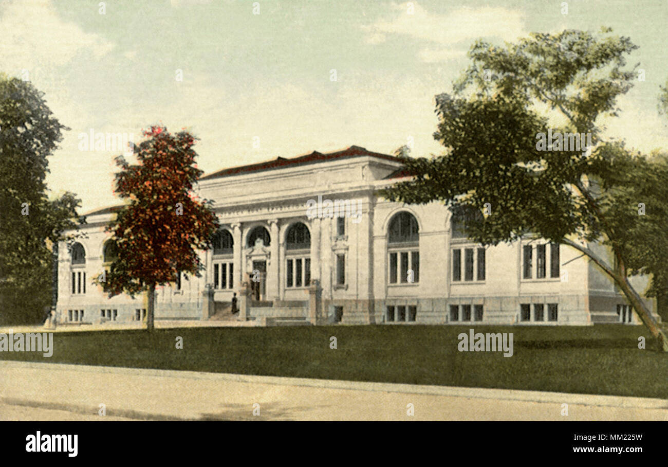 Carnegie Library. Columbus. 1912 Foto Stock