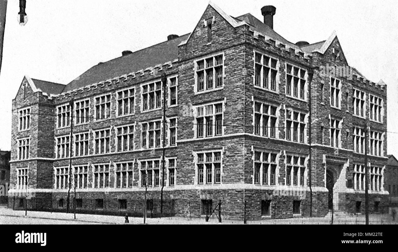 George Brooks " Scuola pubblica. Philadelphia. 1910 Foto Stock