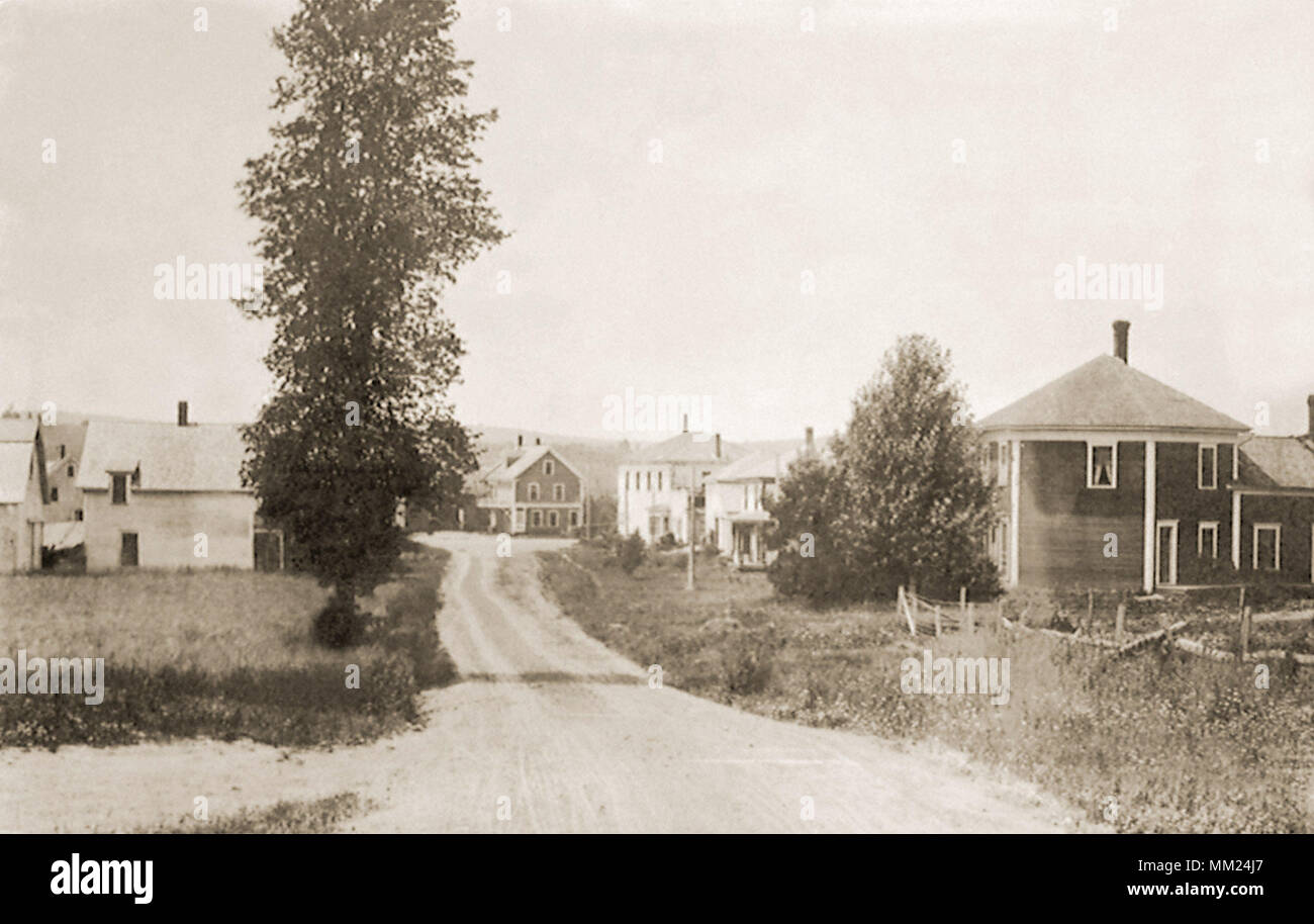 Vista in Mars Hill. 1910 Foto Stock