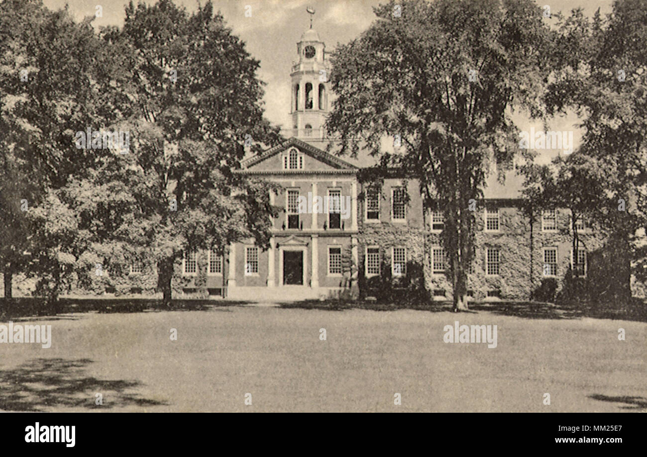 Phillips Exeter Academy. Exeter. 1910 Foto Stock
