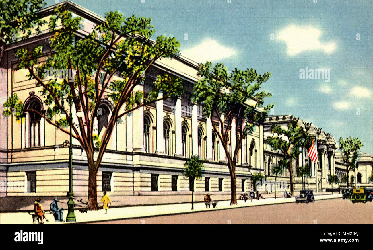Metropolitan Museum of Art. La città di New York. 1930 Foto Stock