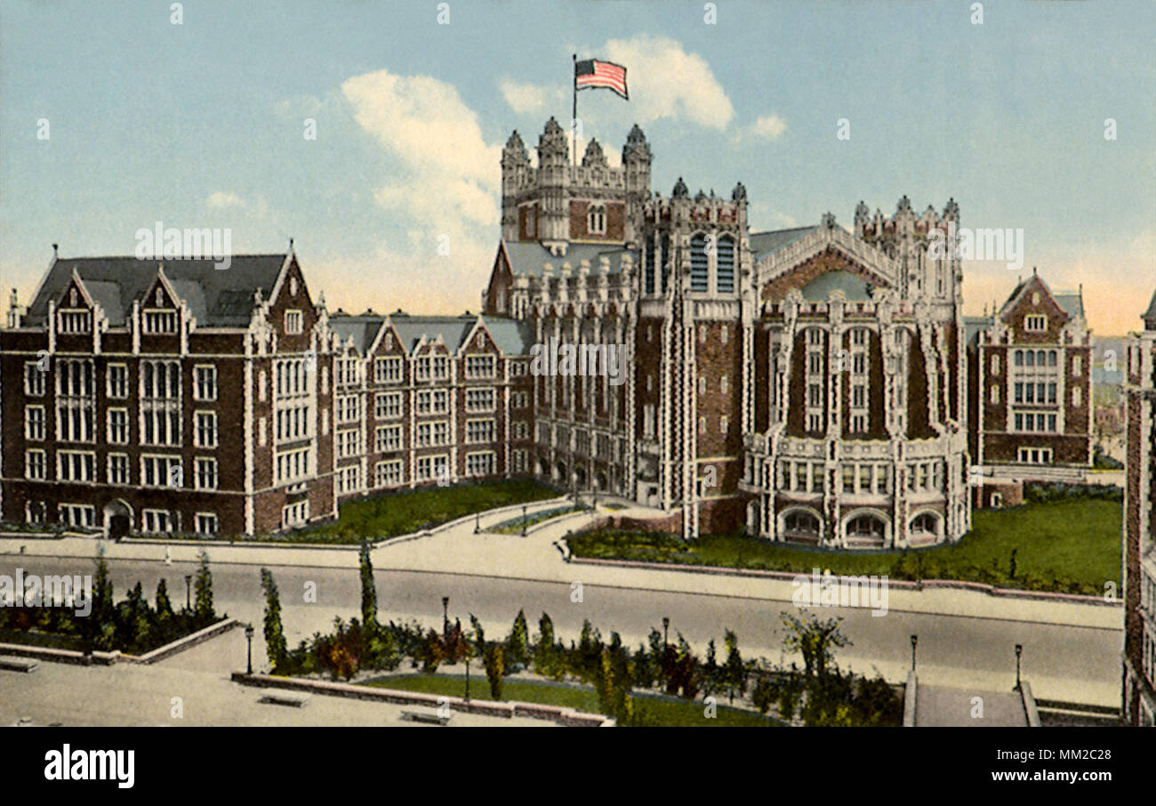 City College. La città di New York. 1935 Foto Stock