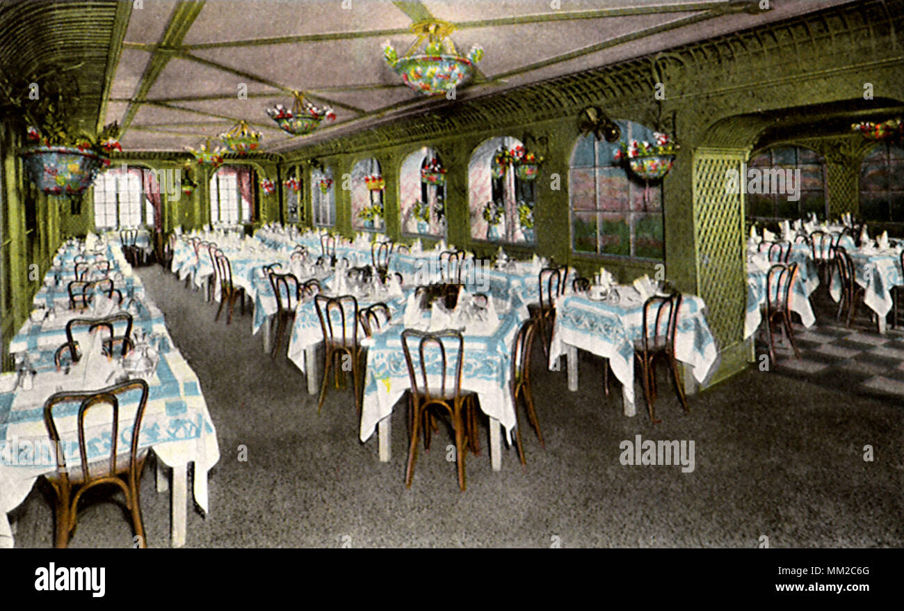 Zucca il giardino italiano. La città di New York. 1920 Foto Stock