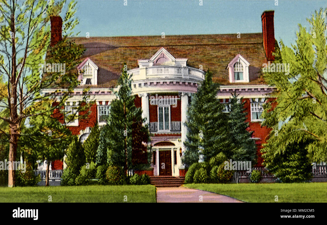 Kenbrook Hall a Upsala College. A est di colore arancione. 1960 Foto Stock