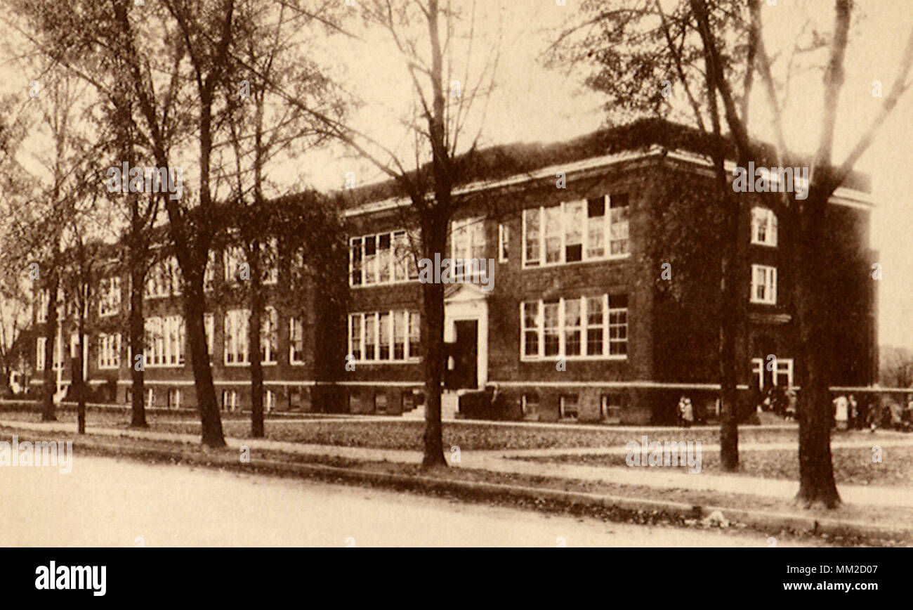 Scuola di alta. Westwood. 1910 Foto Stock