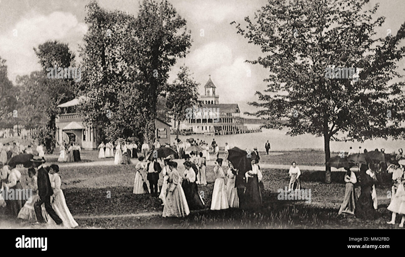 Hotel istituzione prato. Chautauqua. 1911 Foto Stock