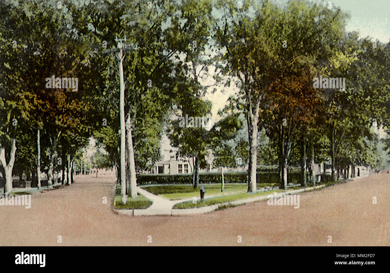 Reeve Park. Greenport. 1903 Foto Stock