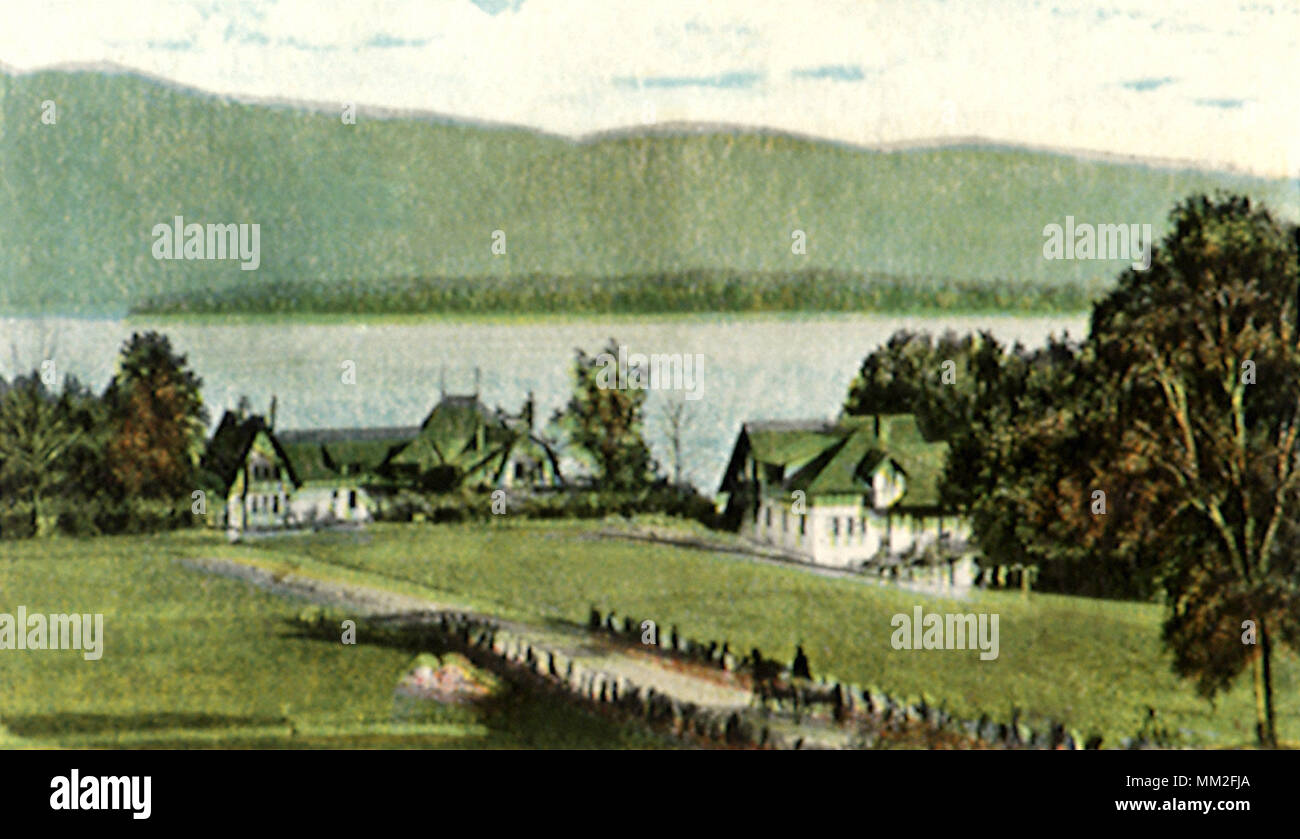 Country Club. Lake George. 1920 Foto Stock